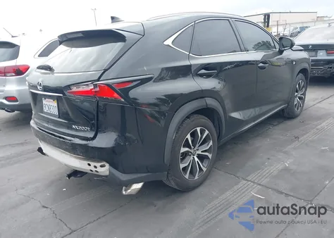 2015 Lexus Nx 200T F Sport z USA, uszkodzony, nr VIN JTJBARBZ3F2040539